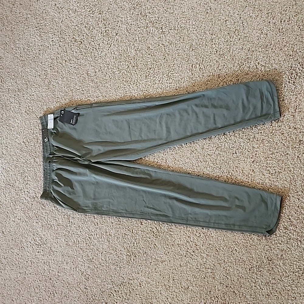 GAP Fit Small Tall Pants Green ST